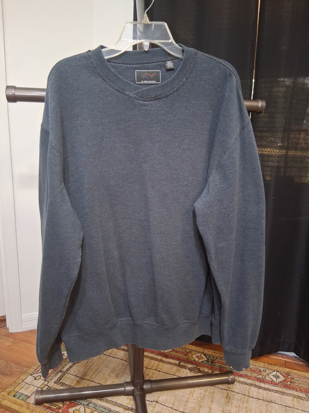 Greg Norman Collection Men's Crewneck Sweatshirt - Slate Blue